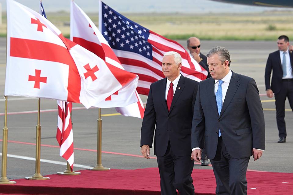 US Vice President Mike Pence pays a visit to Georgia geotv.ge